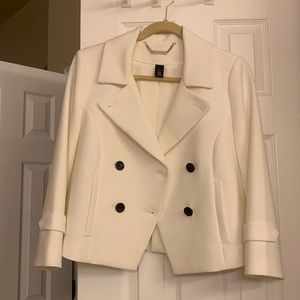 White House Black Market White Signature Blazer
